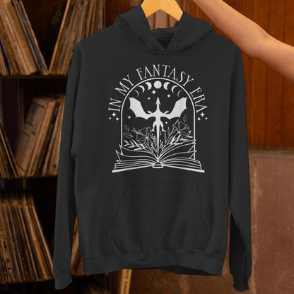 Forever In My Fantasy Era Reading Fantasy Books Unisex Hoodie