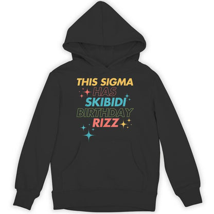 Birthday Skibidi Birthday Rizz Middle School Unisex Hoodie