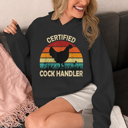 Certified Cock Handler Oddly Specific Meme Unisex Hoodie