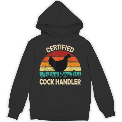 Certified Cock Handler Oddly Specific Meme Unisex Hoodie