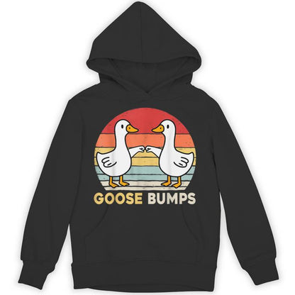 Goose Bumps Humorous Pun Silly Goose Dad Joke Unisex Hoodie