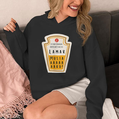Lamar Mustard Meme Family Matching Ketchup Sauce Unisex Hoodie