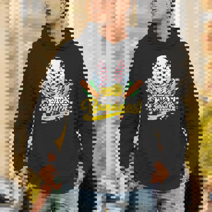Let’S Go Bananas Baseball Unisex Hoodie