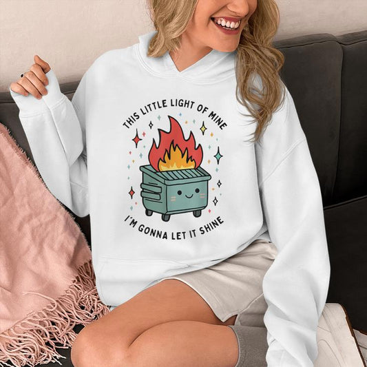 This Little Light-Of Mine Lil Dumpster Fire Unisex Hoodie