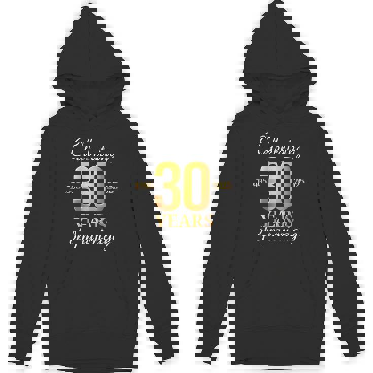 Married 30 Years Of Marriage 1995 30Th Wedding Couples Unisex Hoodie