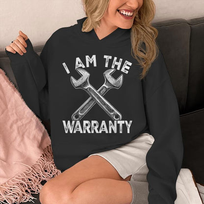 Mechanic Construction Handyman I Am The Warranty Unisex Hoodie