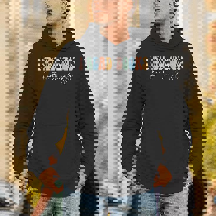 School Librarian Reading I Read Books Like It's My Job Unisex Hoodie