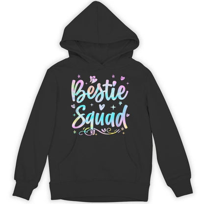 Tie Dye Best Friend Matching Bestie Squad Bff Cute Unisex Hoodie