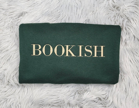 Bookish Embroidered Crewneck - Ream more books - Book Lover Crewneck - Bookish Crewneck - T-Shirt - Sweatshirt - Hoodie
