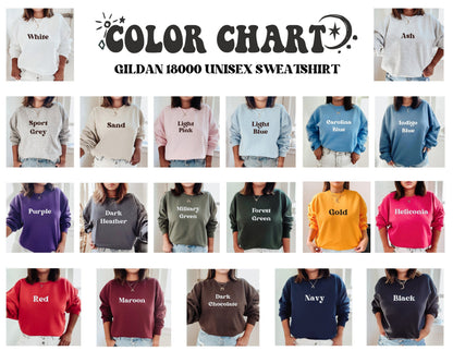 Embroidered Three Silly Goose Funny Sweatshirt - Cute Silly Goose Crewneck or Hooded Sweatshirt - Love Coffee Hearts
