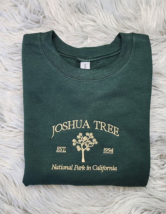 Embroidered Joshua Tree National Park,  Joshua Tree National Park great for men and women Sweatshirt or Hooded Sweatshirt