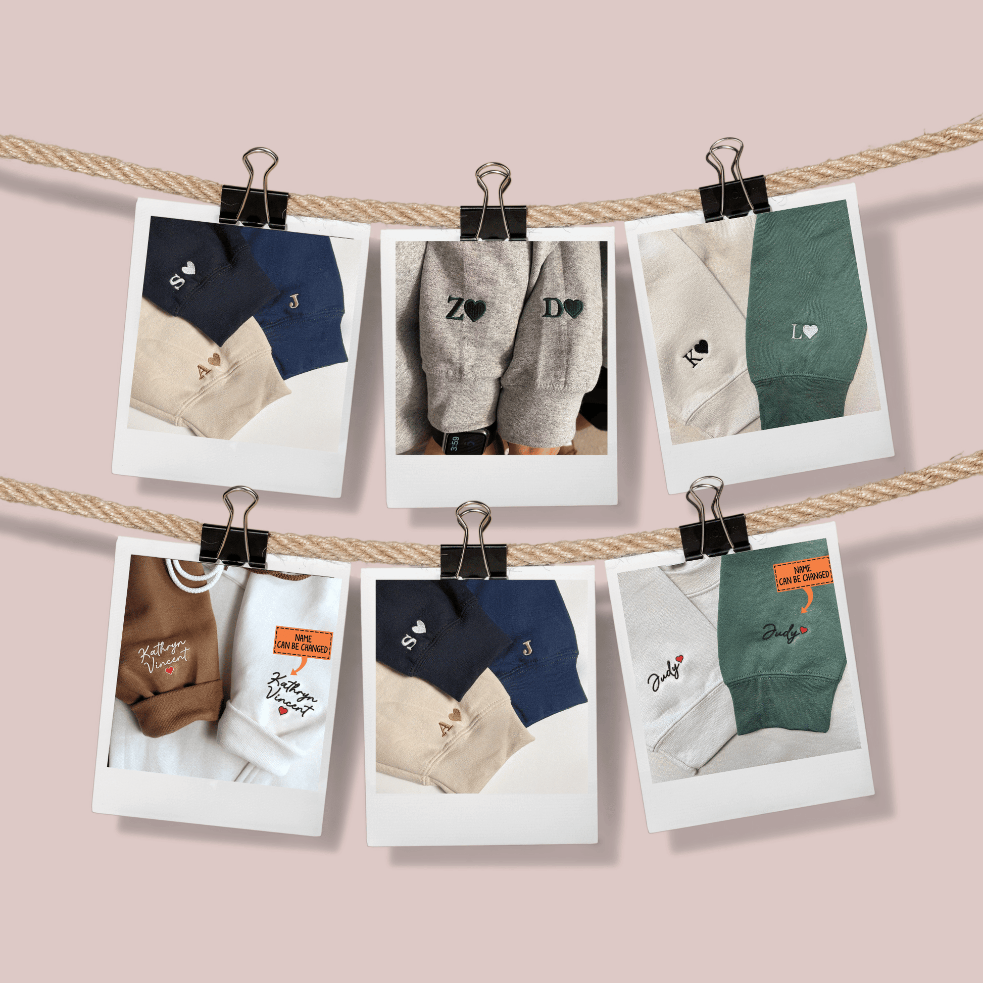 Somebody Somebody's Problem Couples Custom Embroidered Matching Hoodies For Couples
