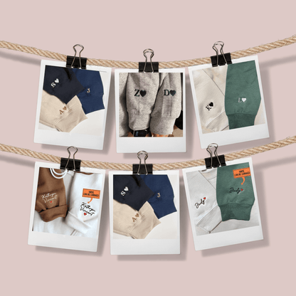 Somebody Somebody's Problem Couples Custom Embroidered Matching Hoodies For Couples