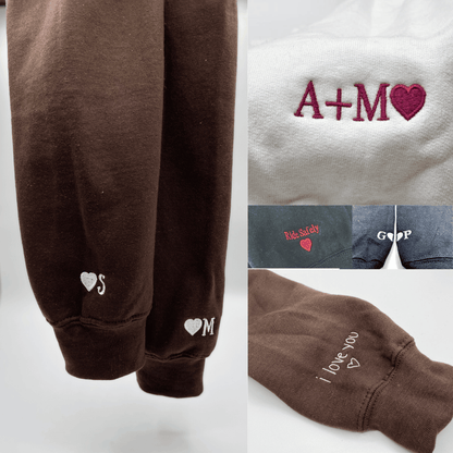 Somebody Somebody's Problem Couples Custom Embroidered Matching Hoodies For Couples