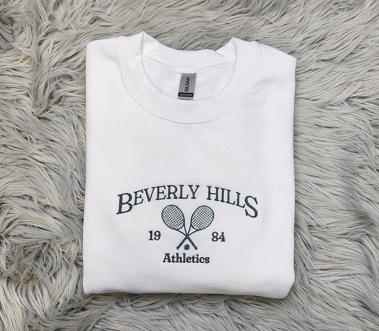 Beverly Hills Embroidery Unisex Sweatshirt