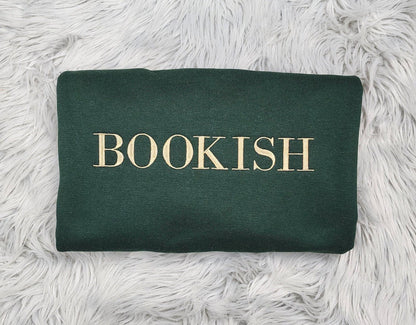 Bookish Embroidered Crewneck - Ream more books - Book Lover Crewneck - Bookish Crewneck - T-Shirt - Sweatshirt - Hoodie