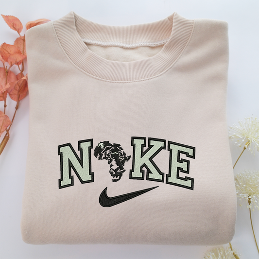 Nike Tiger v4 Nike Embroidered Sweatshirt, Nike Movie Inspired, Valentine's Day Gifts Idea For Him Her