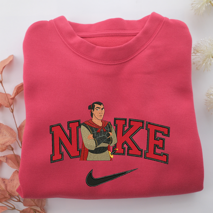 NIke Li Shang v1 Nike Embroidered Sweatshirt, Nike Movie Inspired, Valentine's Day Gifts Idea For Him Her
