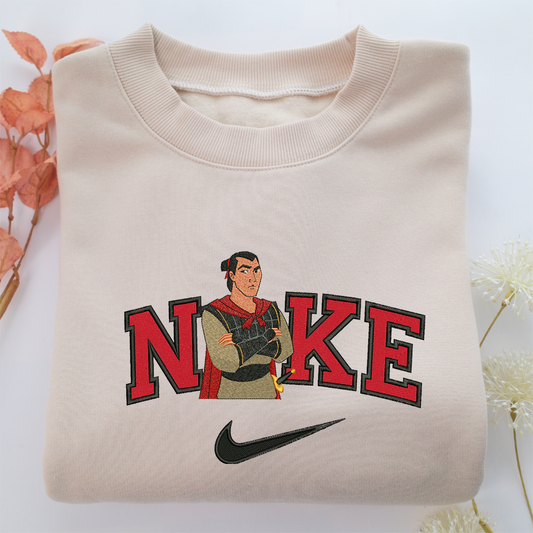 NIke Li Shang v1 Nike Embroidered Sweatshirt, Nike Movie Inspired, Valentine's Day Gifts Idea For Him Her