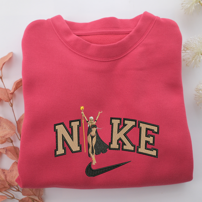 Nike Queen La Nike Embroidered Sweatshirt, Nike Movie Inspired, Valentine's Day Gifts Idea For Him Her