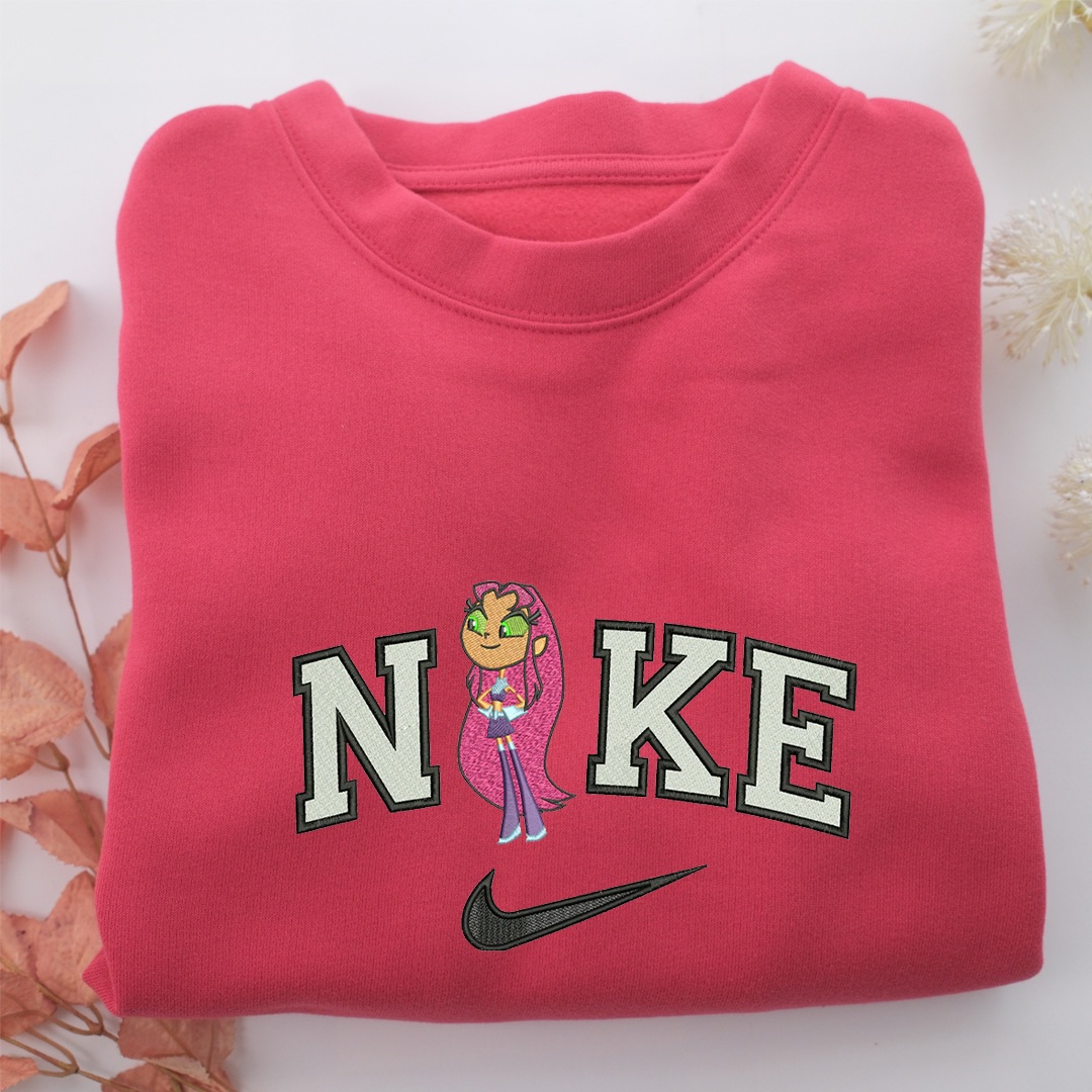 Nike Starfire Nike Embroidered Sweatshirt, Nike Movie Inspired, Valentine's Day Gifts Idea For Him Her
