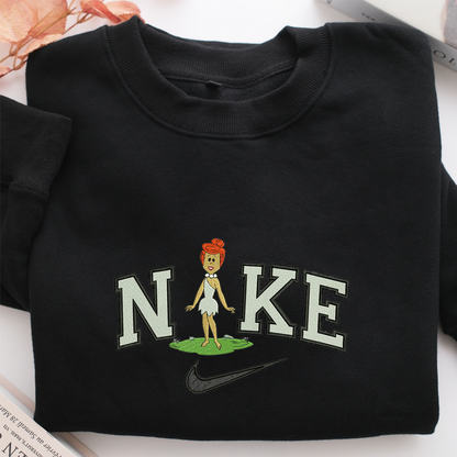 Nike Wilma Nike Embroidered Sweatshirt, Nike Movie Inspired, Valentine's Day Gifts Idea For Him Her