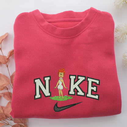 Nike Wilma Nike Embroidered Sweatshirt, Nike Movie Inspired, Valentine's Day Gifts Idea For Him Her