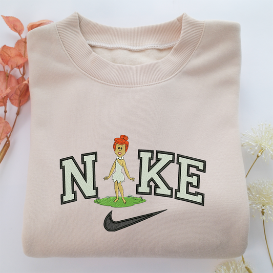 Nike Wilma Nike Embroidered Sweatshirt, Nike Movie Inspired, Valentine's Day Gifts Idea For Him Her
