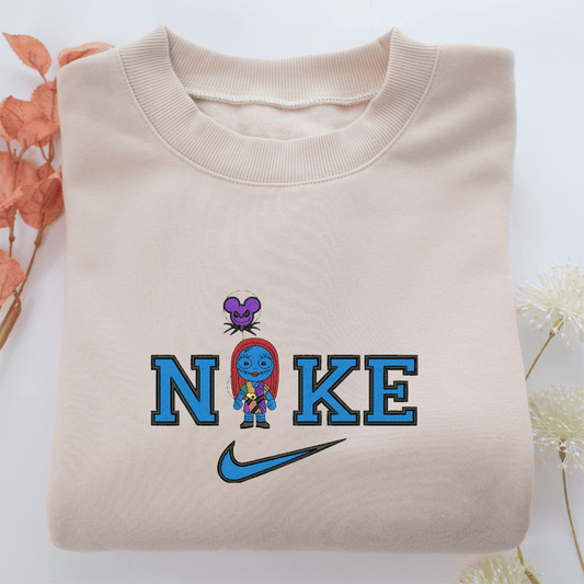 Nike Sally v3 Nike Embroidered Sweatshirt, Nike Movie Inspired, Valentine's Day Gifts Idea For Him Her