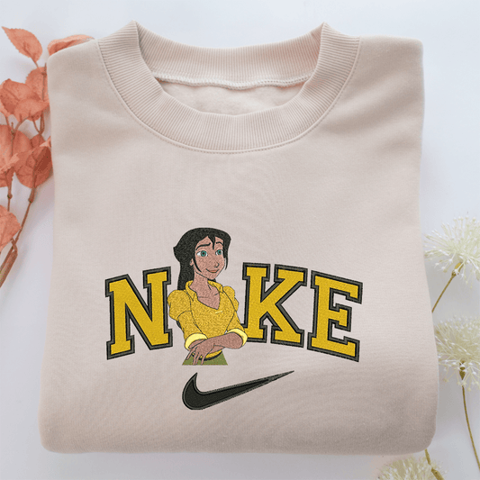 NIke Jane Porter Half Nike Embroidered Sweatshirt, Nike Movie Inspired, Valentine's Day Gifts Idea For Him Her