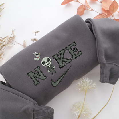 Nike Jack v3 Nike Embroidered Sweatshirt, Nike Movie Inspired, Valentine's Day Gifts Idea For Him Her