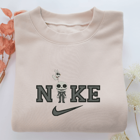 Nike Jack v3 Nike Embroidered Sweatshirt, Nike Movie Inspired, Valentine's Day Gifts Idea For Him Her