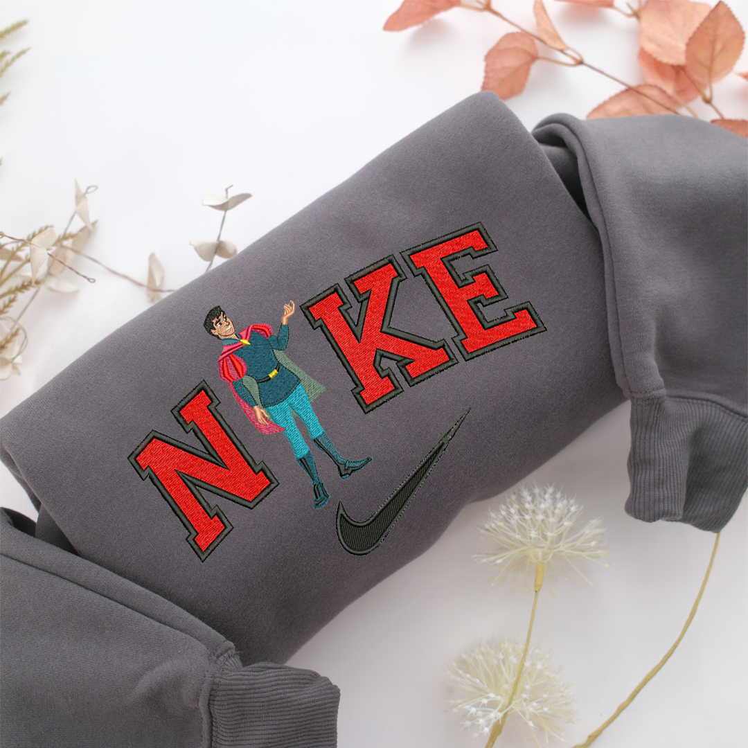 Nike Prince Phillip Nike Embroidered Sweatshirt, Nike Movie Inspired, Valentine's Day Gifts Idea For Him Her