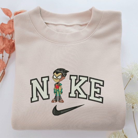 Nike Robin Nike Embroidered Sweatshirt, Nike Movie Inspired, Valentine's Day Gifts Idea For Him Her