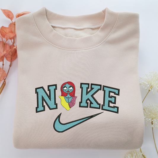 Nike Sally Nike Embroidered Sweatshirt, Nike Movie Inspired, Valentine's Day Gifts Idea For Him Her