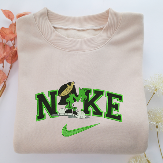 Nike Kids Next Door Number 3 Nike Embroidered Sweatshirt, Nike Movie Inspired, Valentine's Day Gifts Idea For Him Her