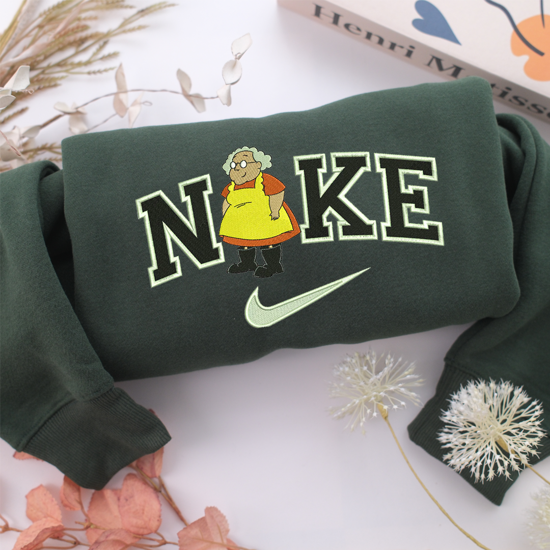 Nike Muriel Nike Embroidered Sweatshirt, Nike Movie Inspired, Valentine's Day Gifts Idea For Him Her