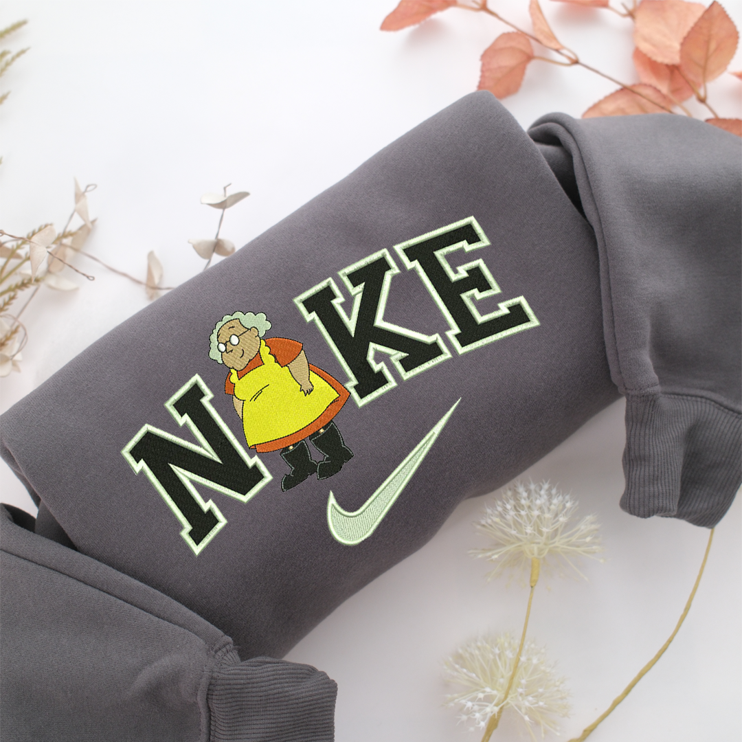 Nike Muriel Nike Embroidered Sweatshirt, Nike Movie Inspired, Valentine's Day Gifts Idea For Him Her