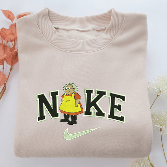 Nike Muriel Nike Embroidered Sweatshirt, Nike Movie Inspired, Valentine's Day Gifts Idea For Him Her