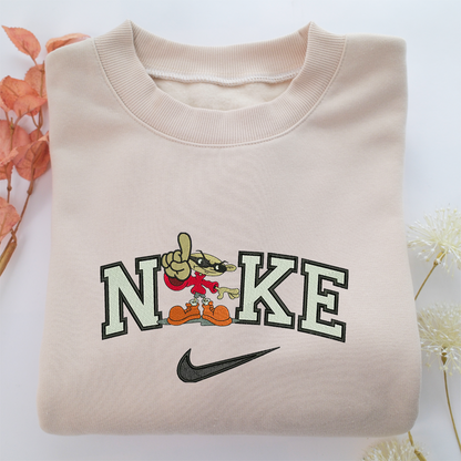 Nike Kids ext Door Number 1 Nike Embroidered Sweatshirt, Nike Movie Inspired, Valentine's Day Gifts Idea For Him Her