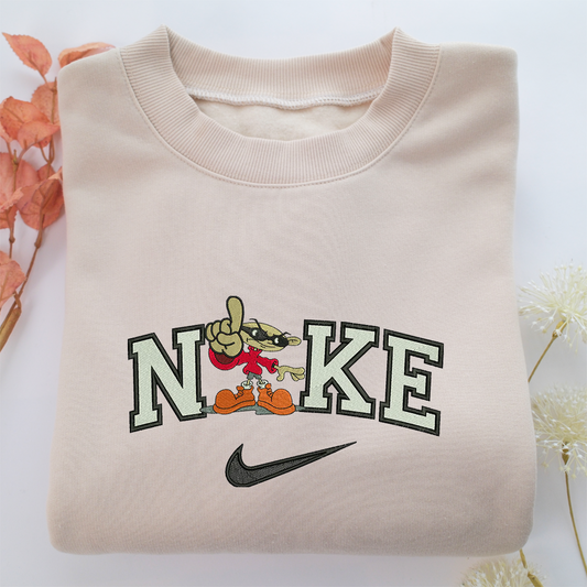 Nike Kids ext Door Number 1 Nike Embroidered Sweatshirt, Nike Movie Inspired, Valentine's Day Gifts Idea For Him Her