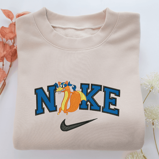 Nike Swiper The Fox Nike Embroidered Sweatshirt, Nike Movie Inspired, Valentine's Day Gifts Idea For Him Her