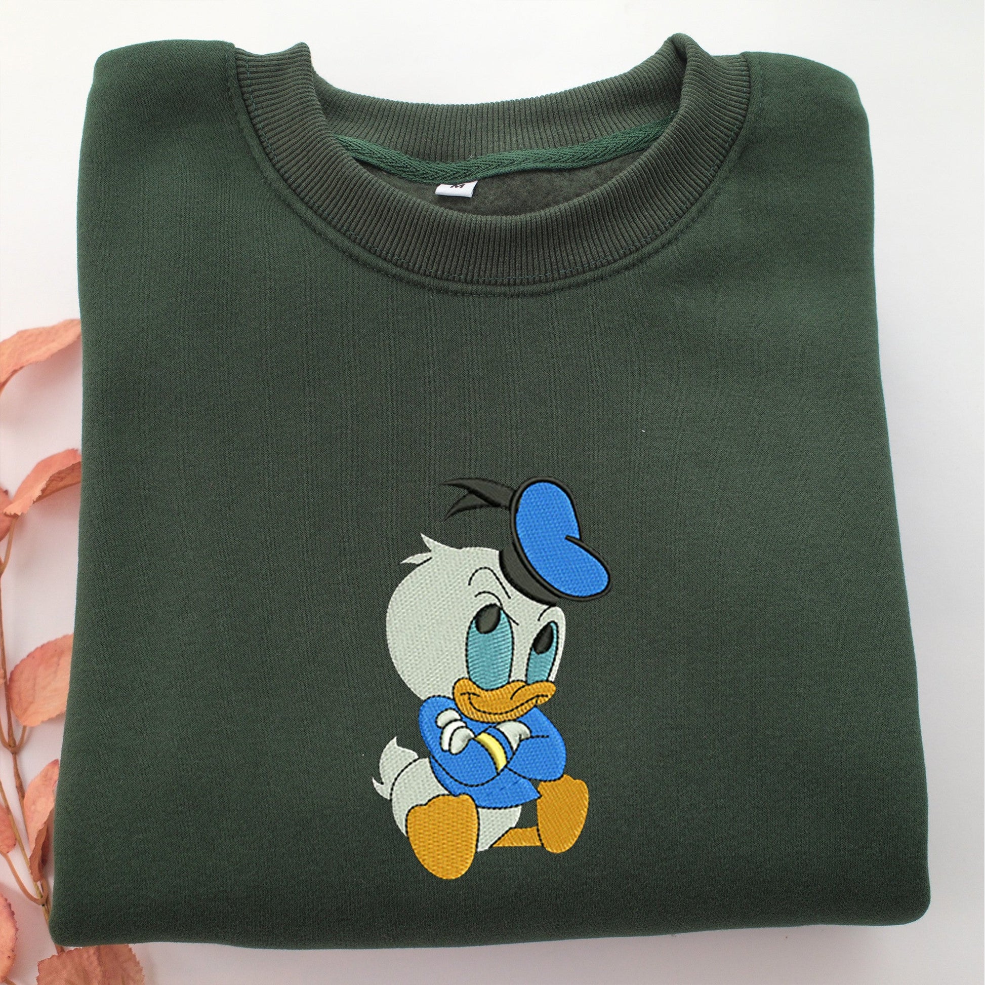 Baby Donald Duck Nike Embroidered Sweatshirt, Nike Movie Inspired, Valentine's Day Gifts Idea For Him Her