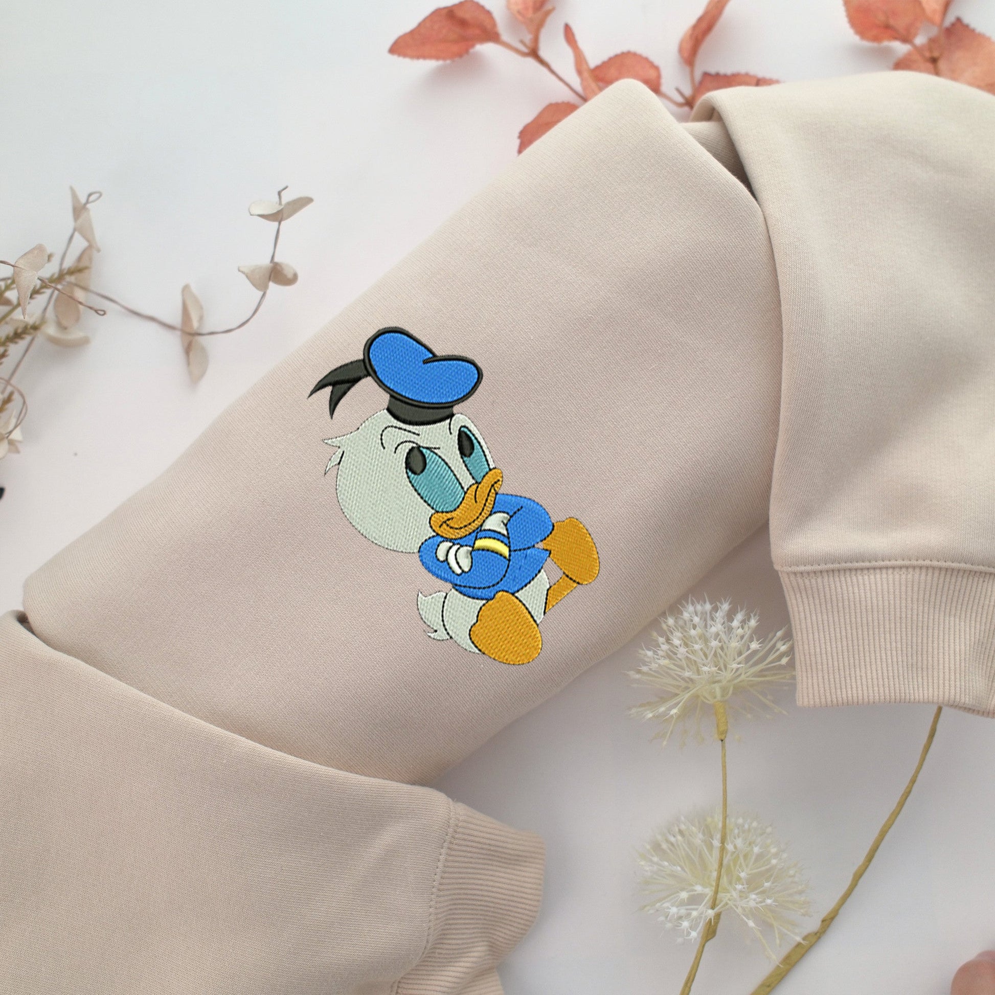 Baby Donald Duck Nike Embroidered Sweatshirt, Nike Movie Inspired, Valentine's Day Gifts Idea For Him Her