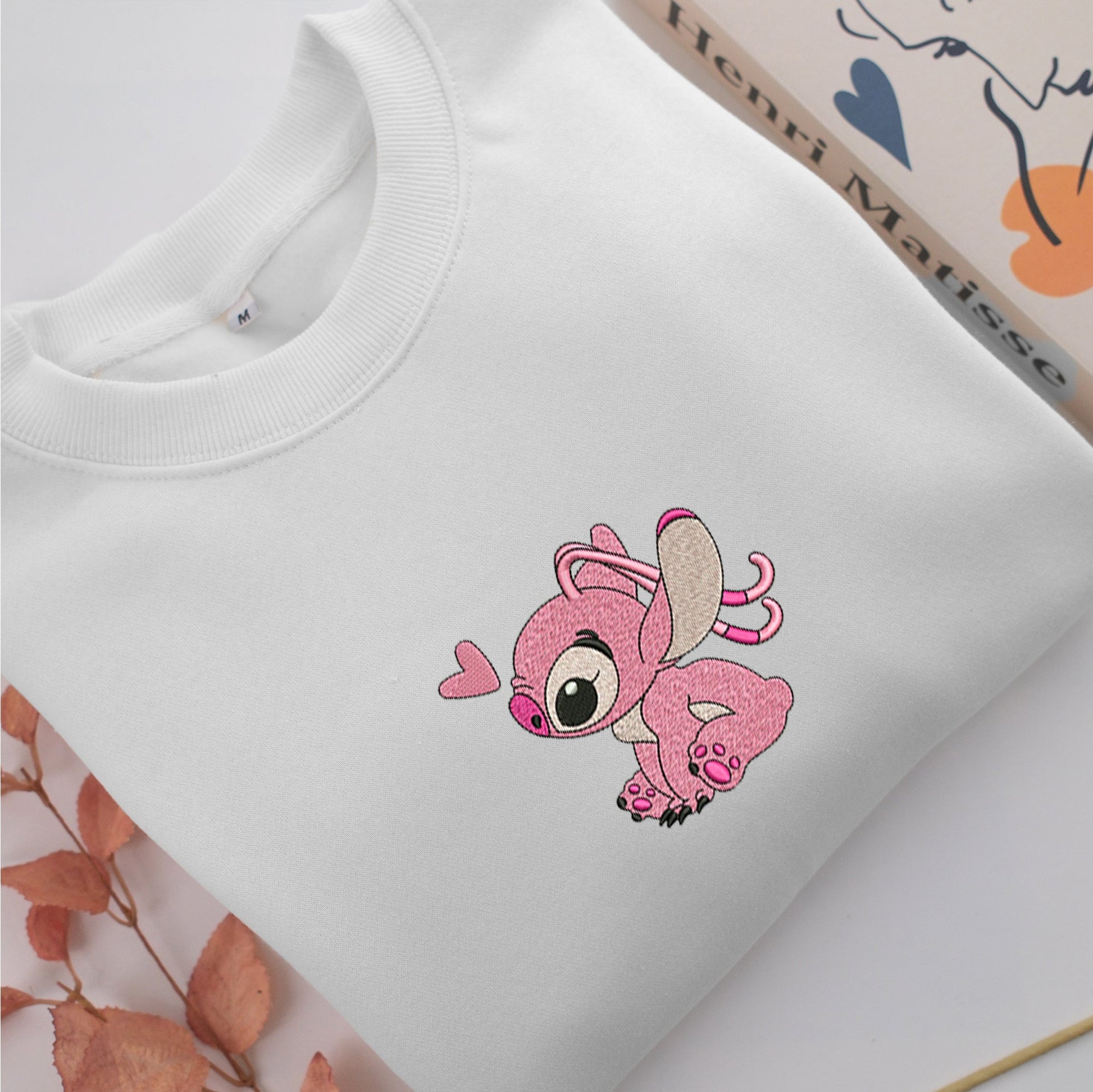 Angel Nike Embroidered Sweatshirt, Nike Movie Inspired, Valentine's Day Gifts Idea For Him Her