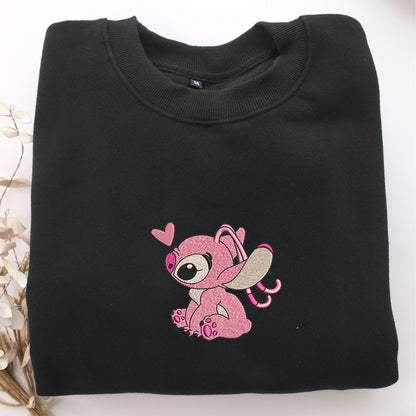 Angel Nike Embroidered Sweatshirt, Nike Movie Inspired, Valentine's Day Gifts Idea For Him Her