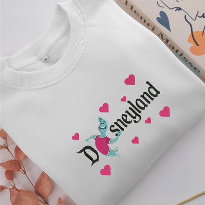 Wade Disneyland Embroidery, Disneyland Embroidered Sweatshirt, Movie Disney Inspired, Valentine's Day Gifts Idea For Him Her