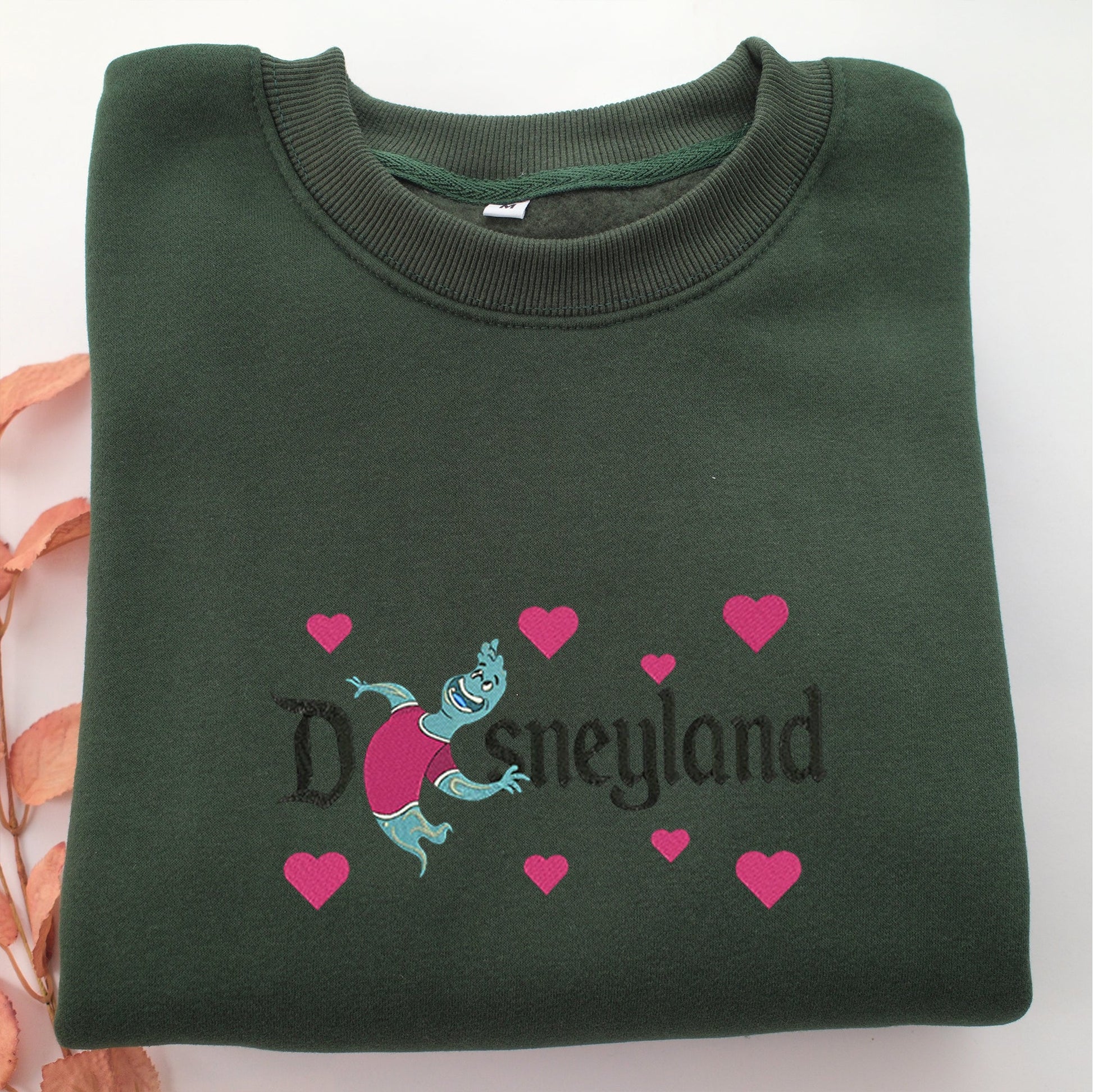 Wade Disneyland Embroidery, Disneyland Embroidered Sweatshirt, Movie Disney Inspired, Valentine's Day Gifts Idea For Him Her