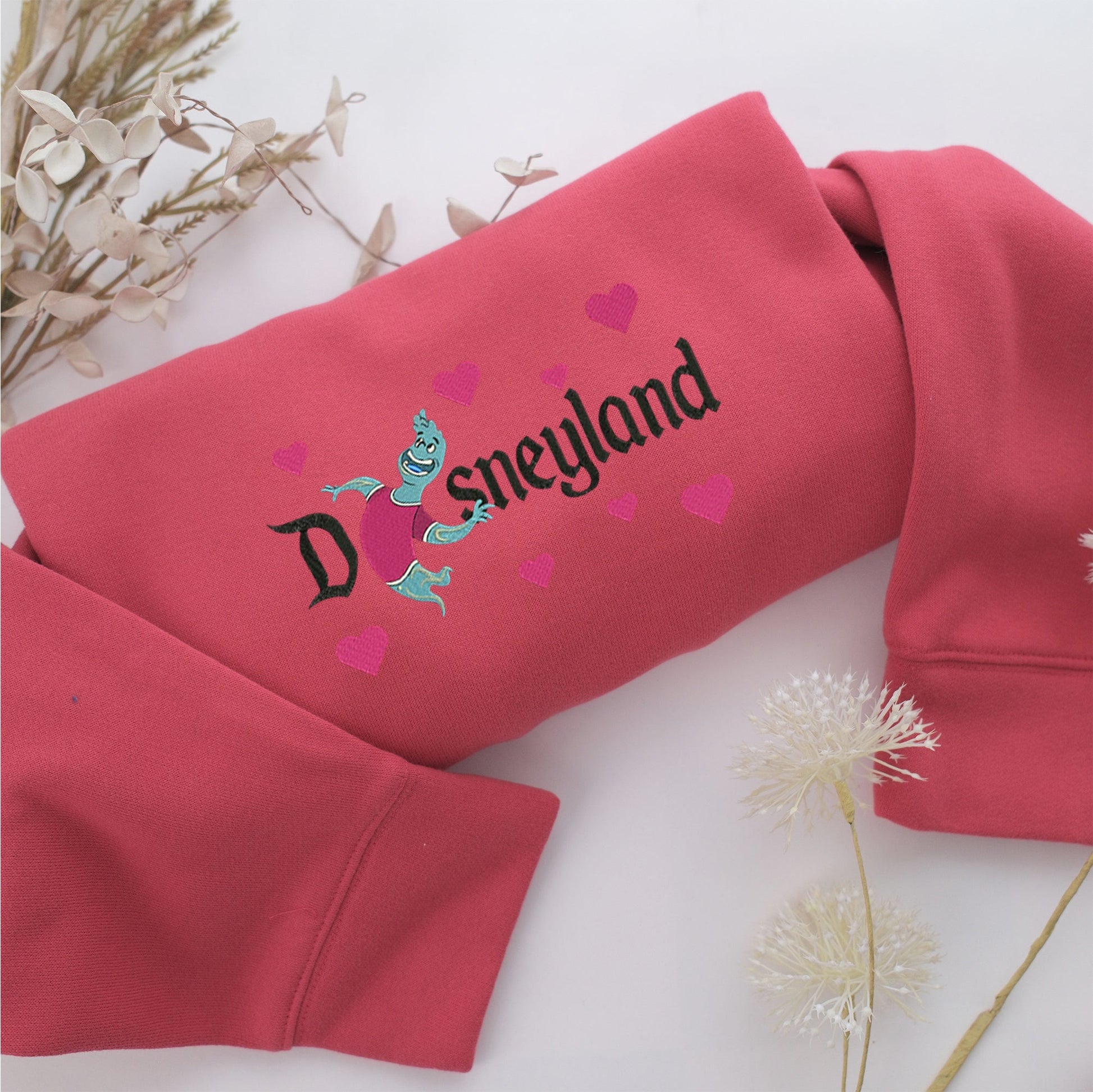 Wade Disneyland Embroidery, Disneyland Embroidered Sweatshirt, Movie Disney Inspired, Valentine's Day Gifts Idea For Him Her