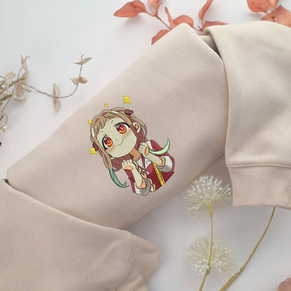 Yashiro Nene v2 Disneyland Embroidery, Disneyland Embroidered Sweatshirt, Movie Disney Inspired, Valentine's Day Gifts Idea For Him Her
